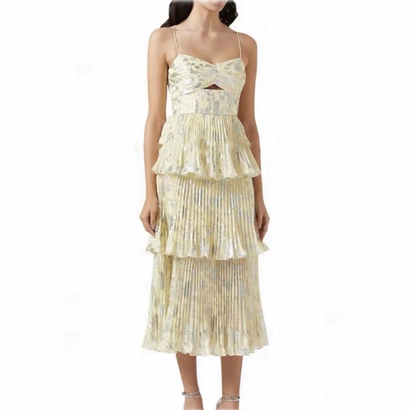 Self-Portrait Dresses & Skirts - Tiered Midi/Maxi Dress